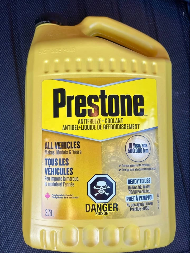 Prestone Coolant for All Vehicles