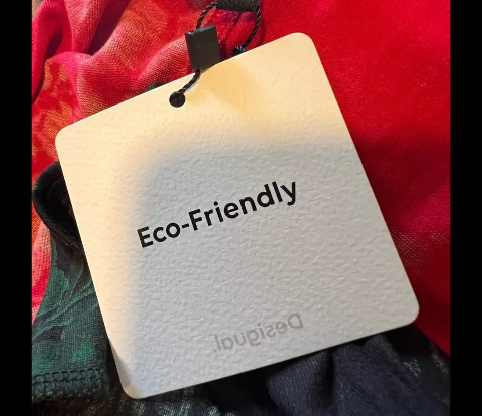 Desigual eco-friendly dress - NEW - M-long with 3/4 sleeves image indicator(7)