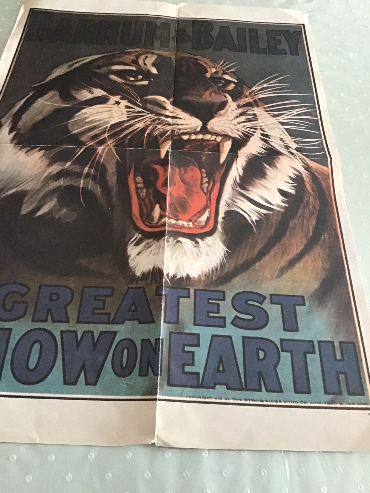 Antique Circus Posters - photo 4