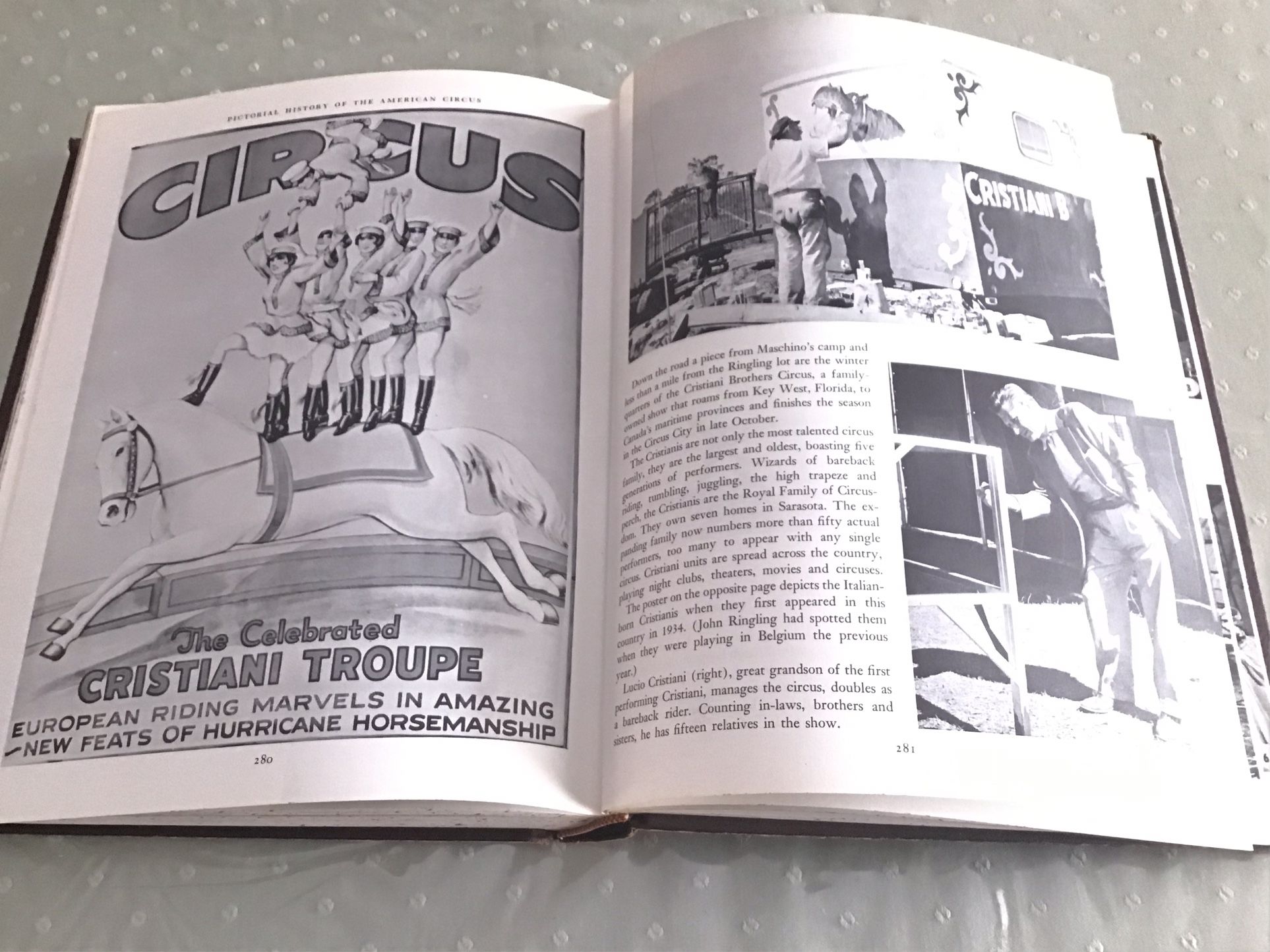 Pictorial History Of The American Circus. 1st Edition 1957 - photo 3