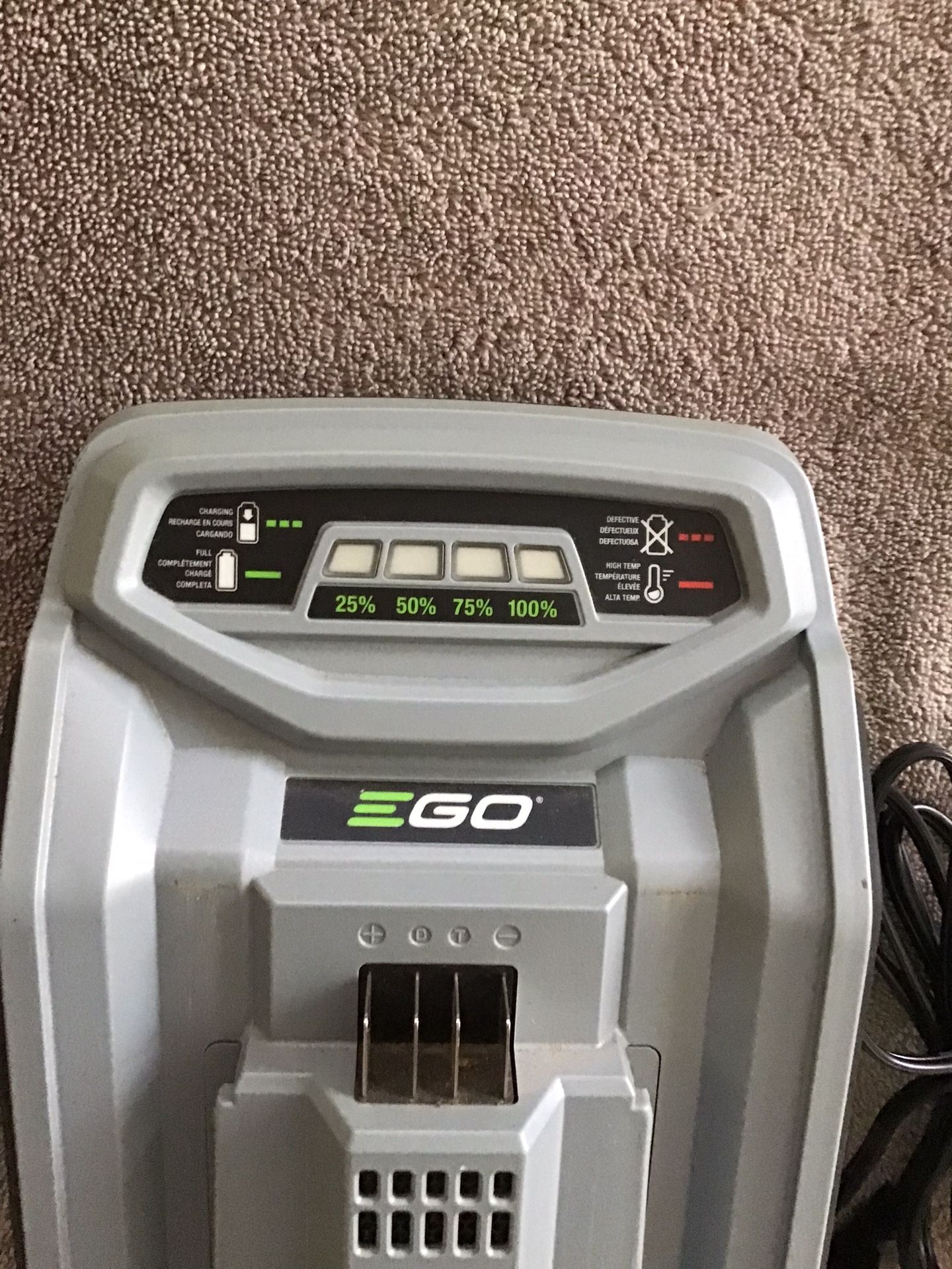 EGO Rapid & Standard Battery Chargers - photo 2