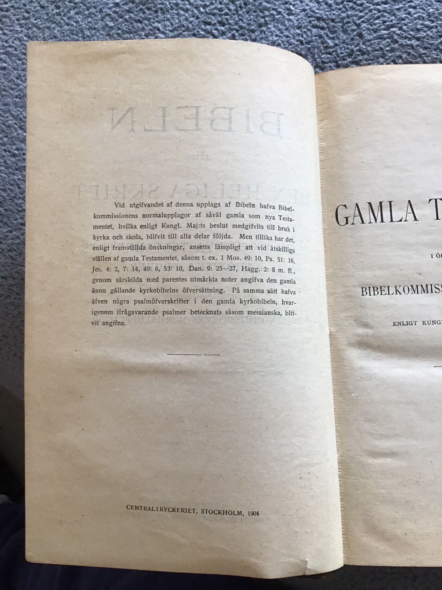 Swedish Bible 1904/1903 - photo 5