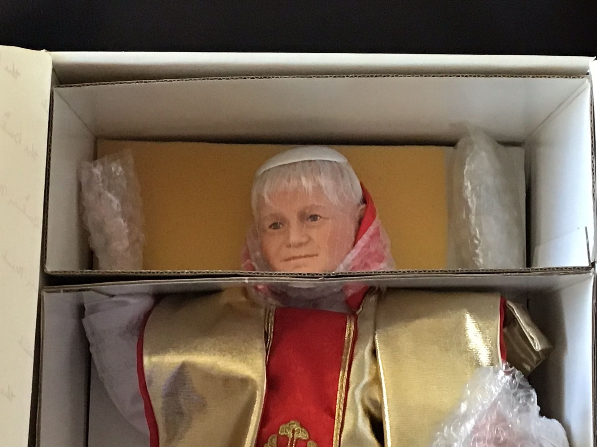 Pope John Paul II Statue by Elke Hutchens - photo 2