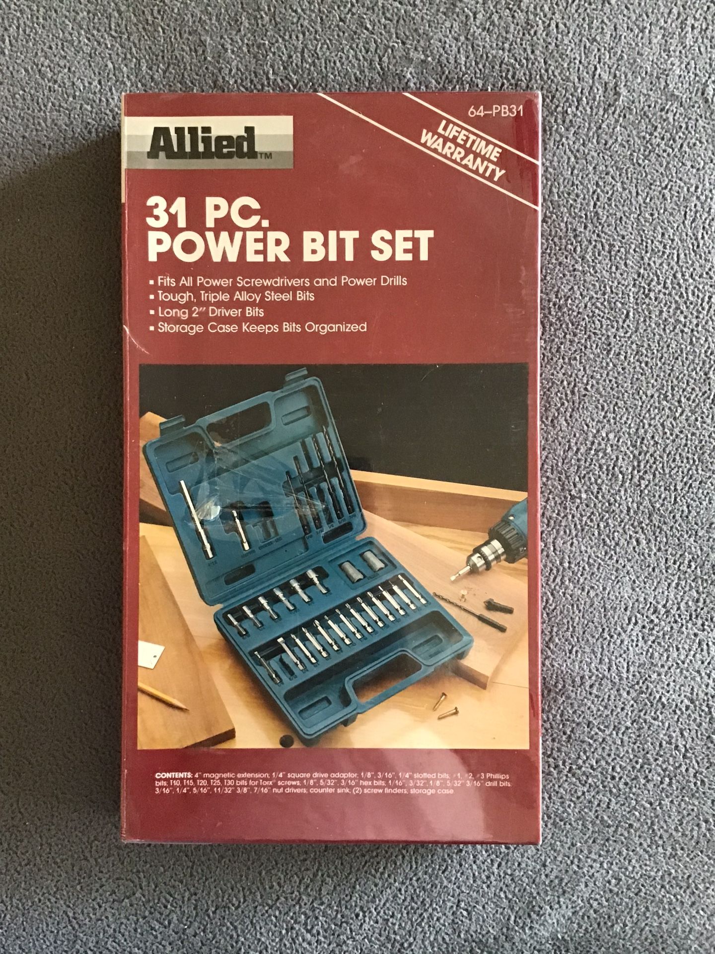 Power Bit Set. 31 Pieces