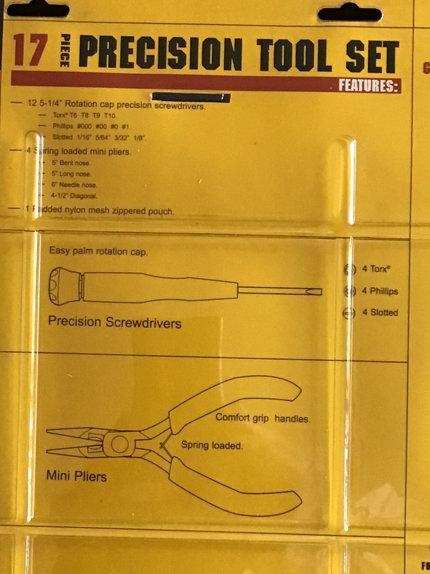 Precision 17 Piece Tool Set - photo 3