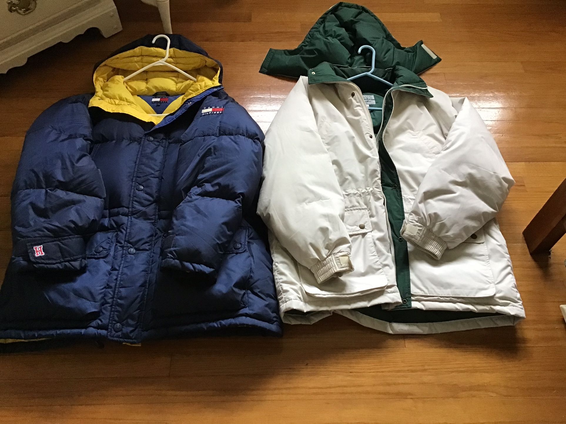 Two XL Down Coats - Tommy Hilfiger & The Company Store