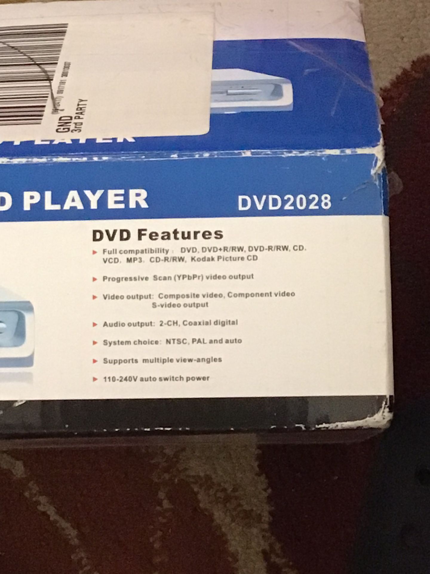 DVD Player Progressive Scan - photo 5