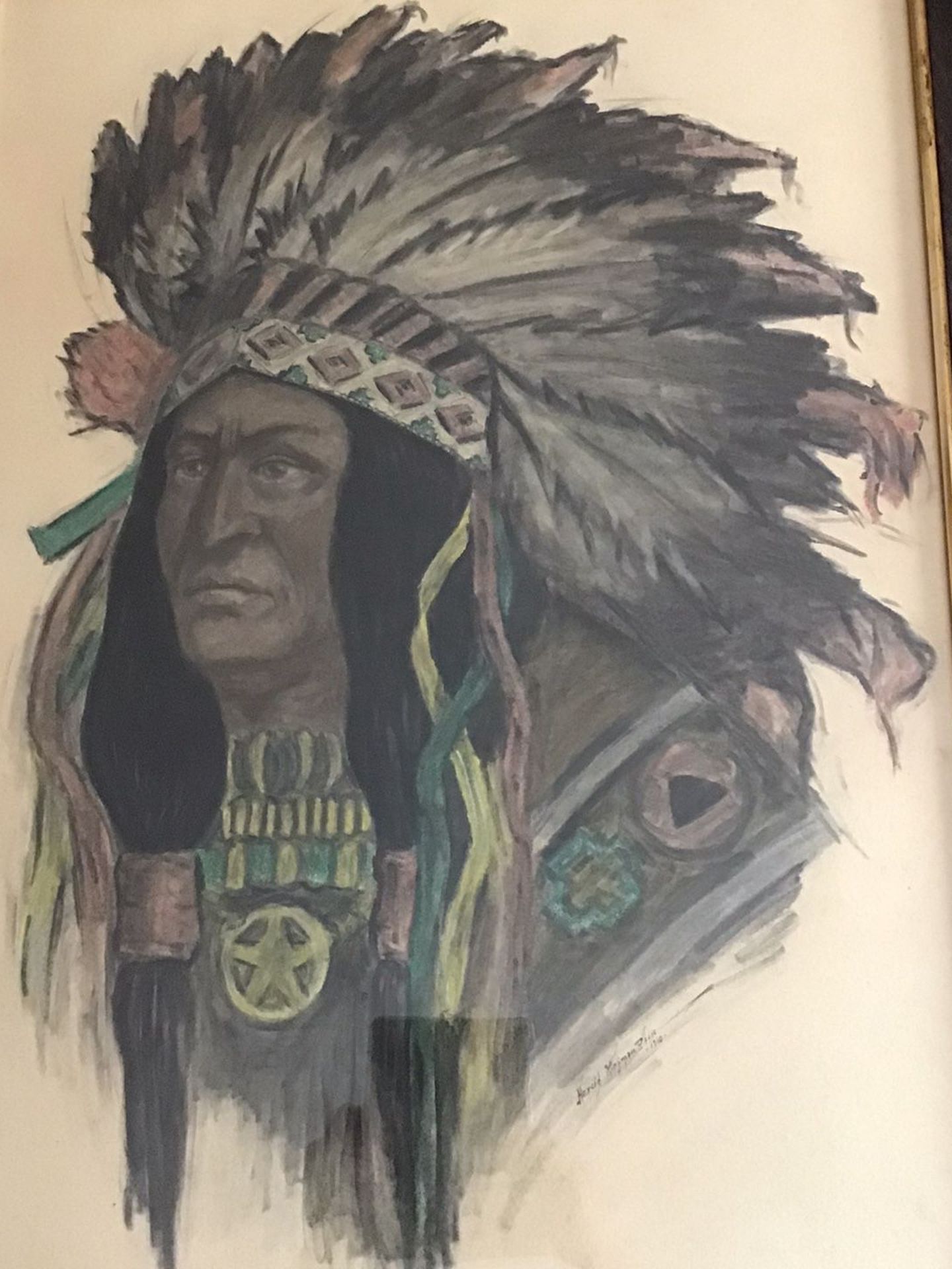 Old Indian Picture ———— See More Items Tap Lorraine
