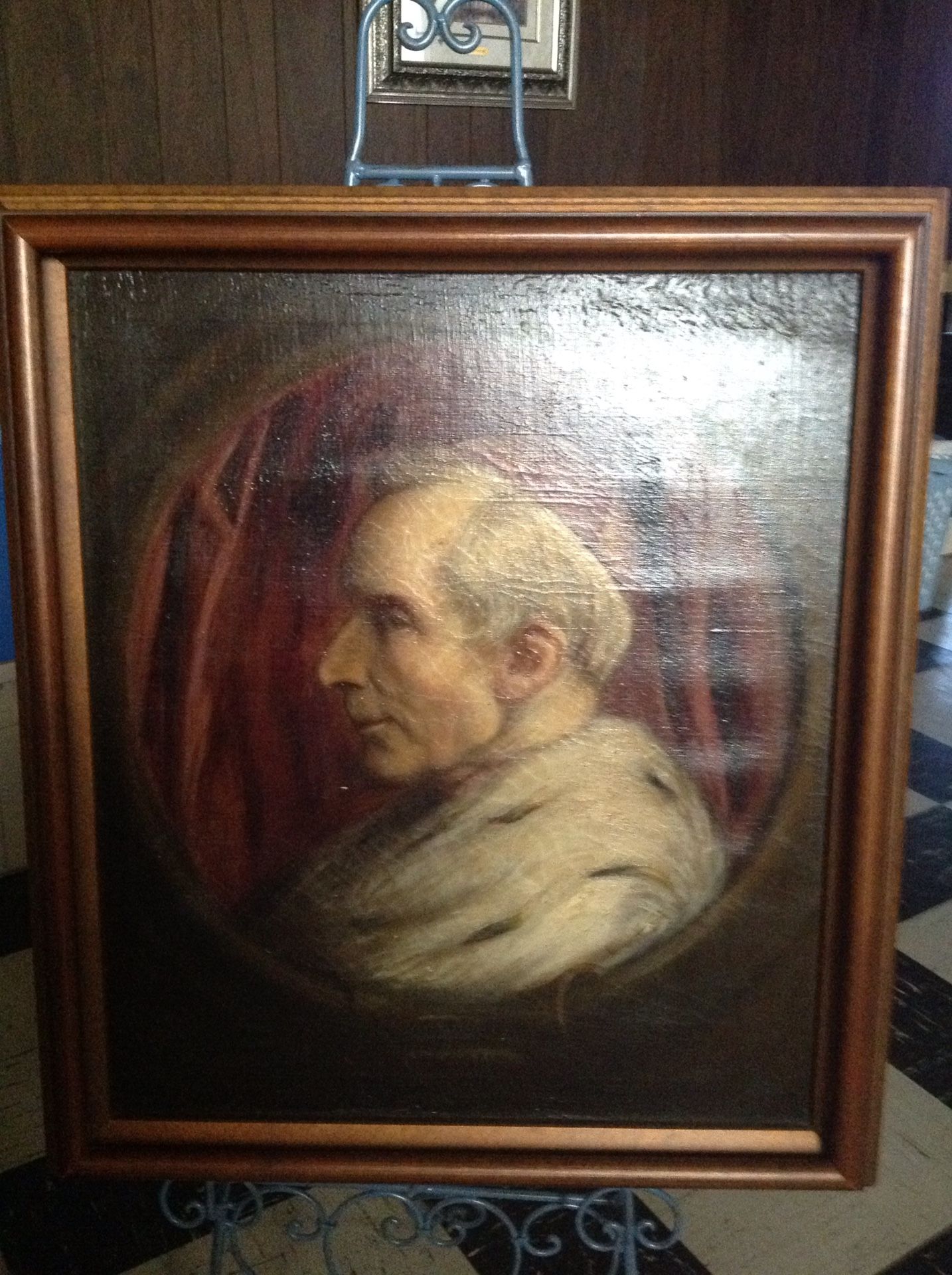 Framed Oil Painting 25"w X 28"h - photo 3