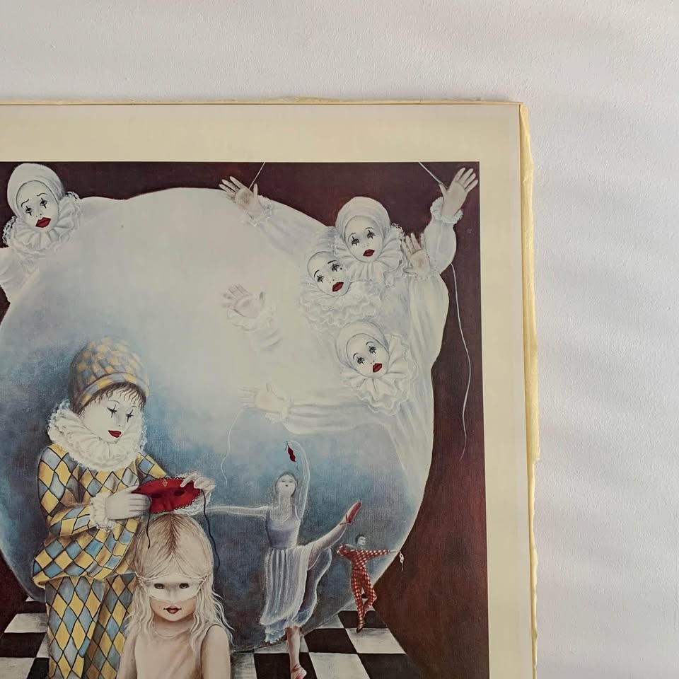 Vintage Art Print - Masquerade by Margaret Kane (1980) - photo 2