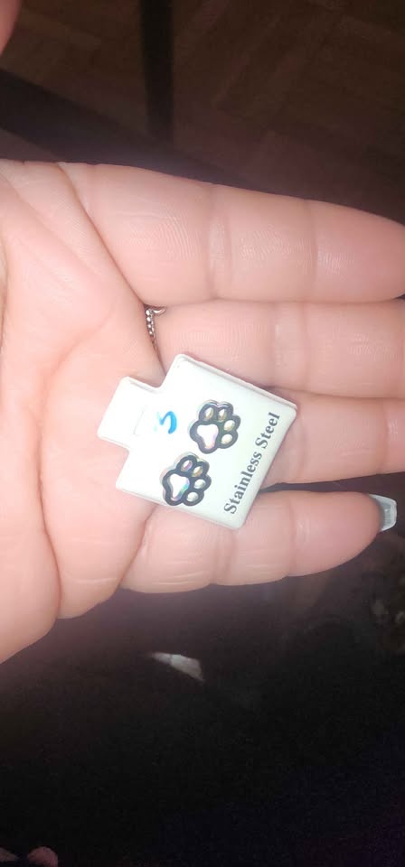Stainless steel earrings - photo 4