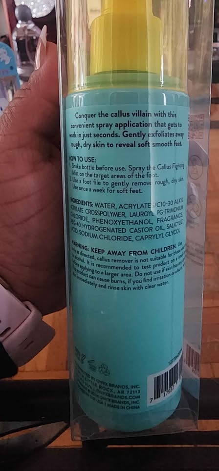 Onyx Professional Callus Hero Callus Fighting Mist - photo 4