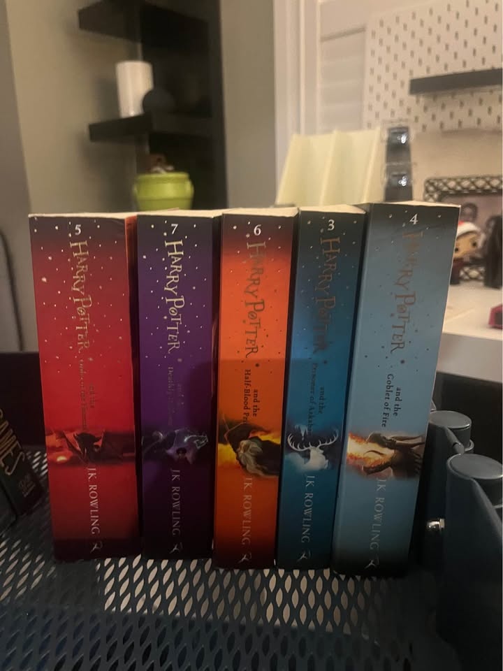 Book Sale - Harry Potter, Shatter Me Series & More - photo 3