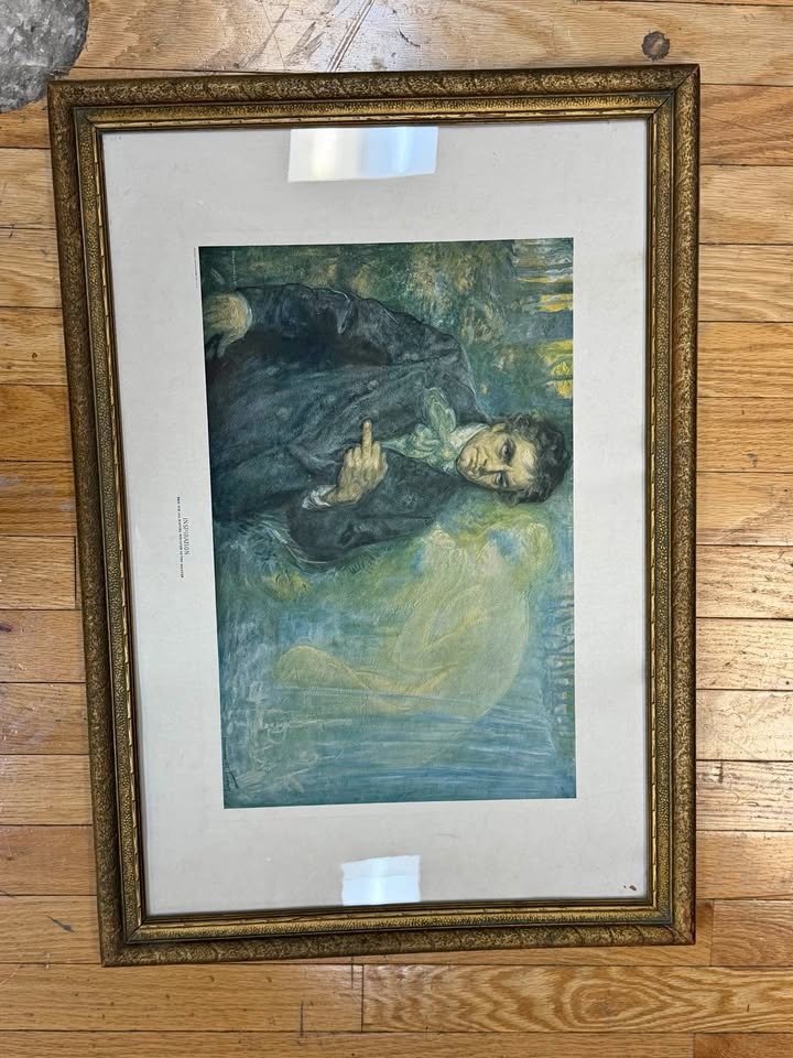 Vintage painting