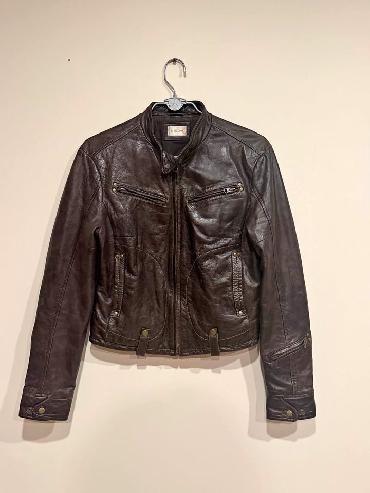 Vintage leather jacket