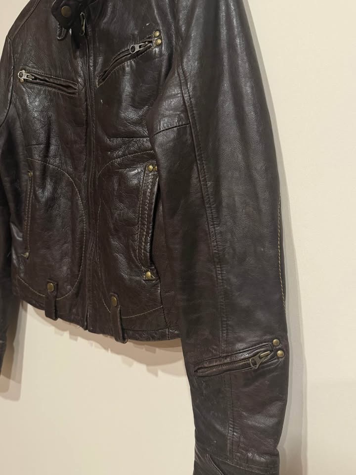 Vintage leather jacket - photo 3
