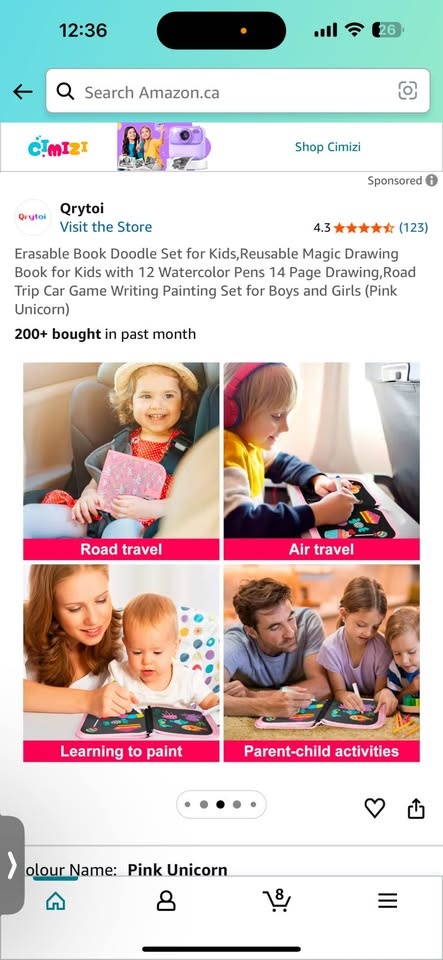 Erasable Book Doodle/ Reusable Magic Drawing Book for Kids - photo 4