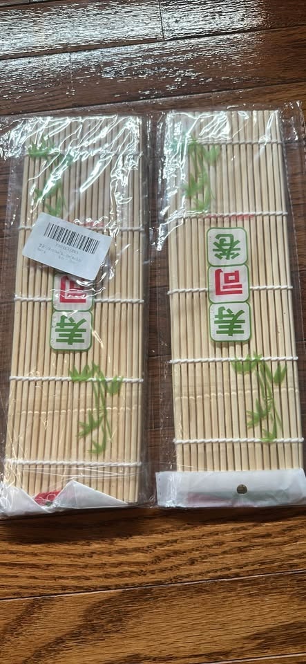 3 packs Bamboo sushi mat - photo 4