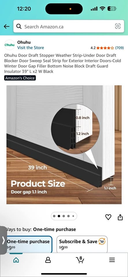 Door Draft Stopper