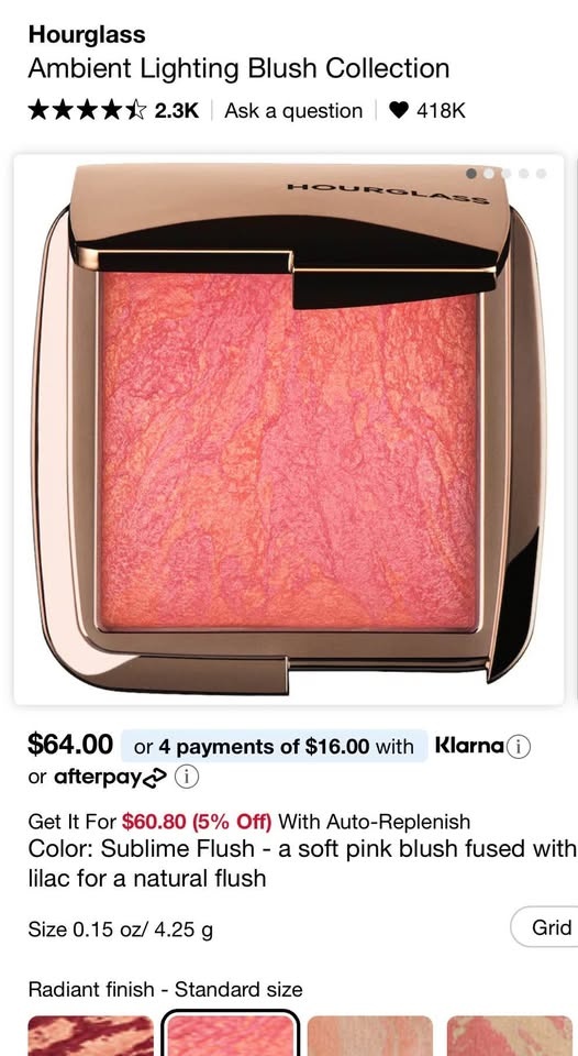 Hourglass Ambient Lighting Blush - photo 5