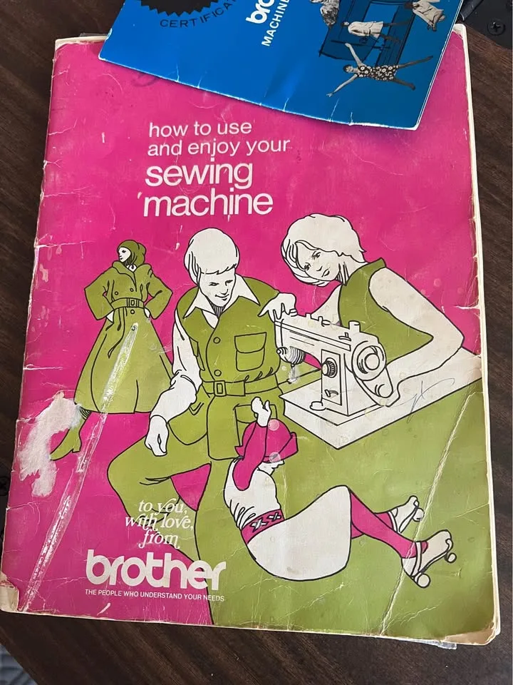 Vintage Brother Pacesetter XL706 sewing machine image indicator(9)