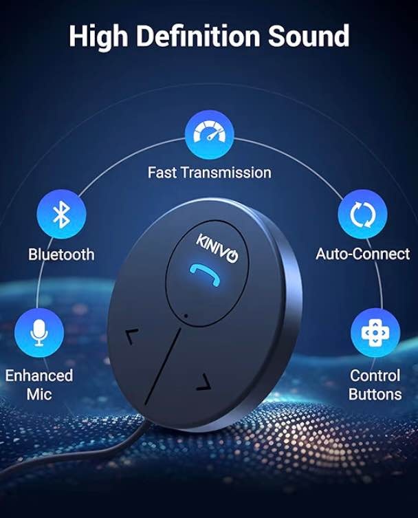 Kinivo BTC480 Aux Car Adapter Bluetooth Car Kit - photo 5