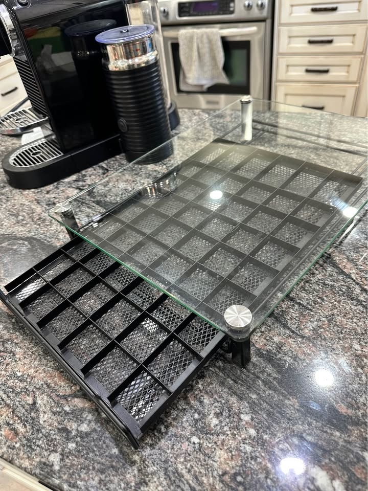Glass Nespresso Pods Drawer - photo 2