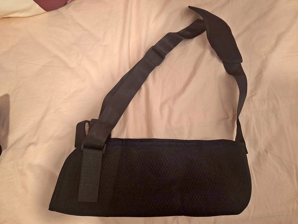 Black arm sling