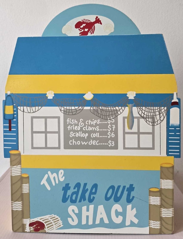 Wooden Nautical Organizer - The Take Out Shack