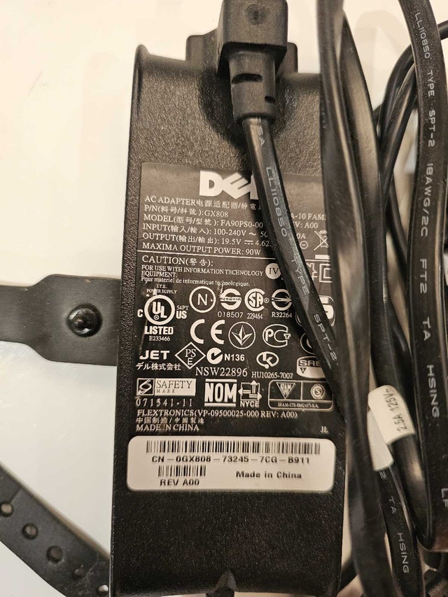 Dell Laptop Charger FA90PS0-00 - photo 2