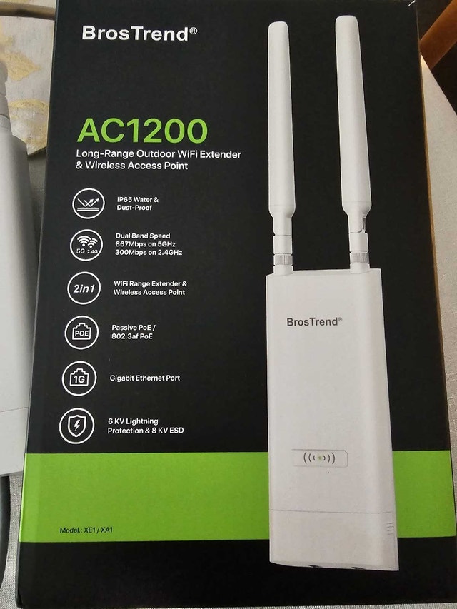 BrosTrend AC1200 Wifi Extender & Access Point