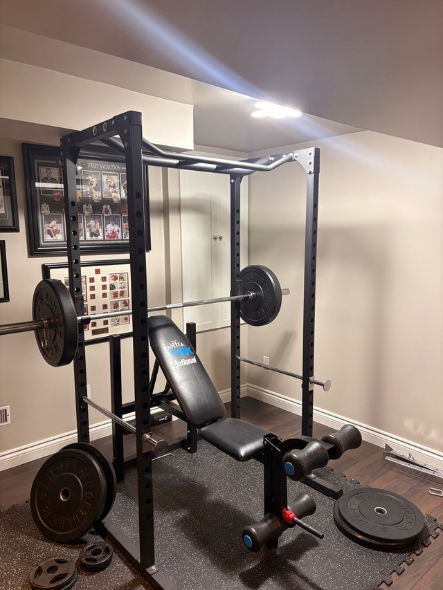 Squat Rack + Add ons