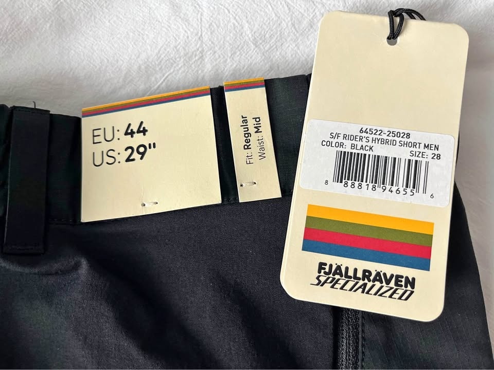 Fjällräven Rider's Hybrid Shorts - Men's Size 29”-30” EU44 - photo 4