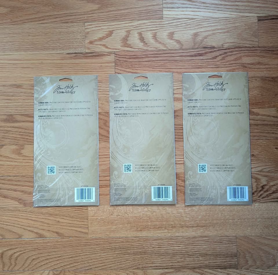 New in Package Tim Holtz Remnant Rubs, Apothecary/Halloween - photo 2