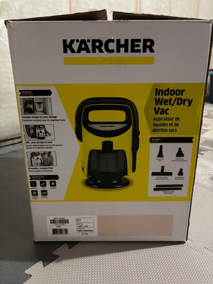 Kärcher Indoor Wet & Dry Vacuum – Powerful & Compact - photo 2