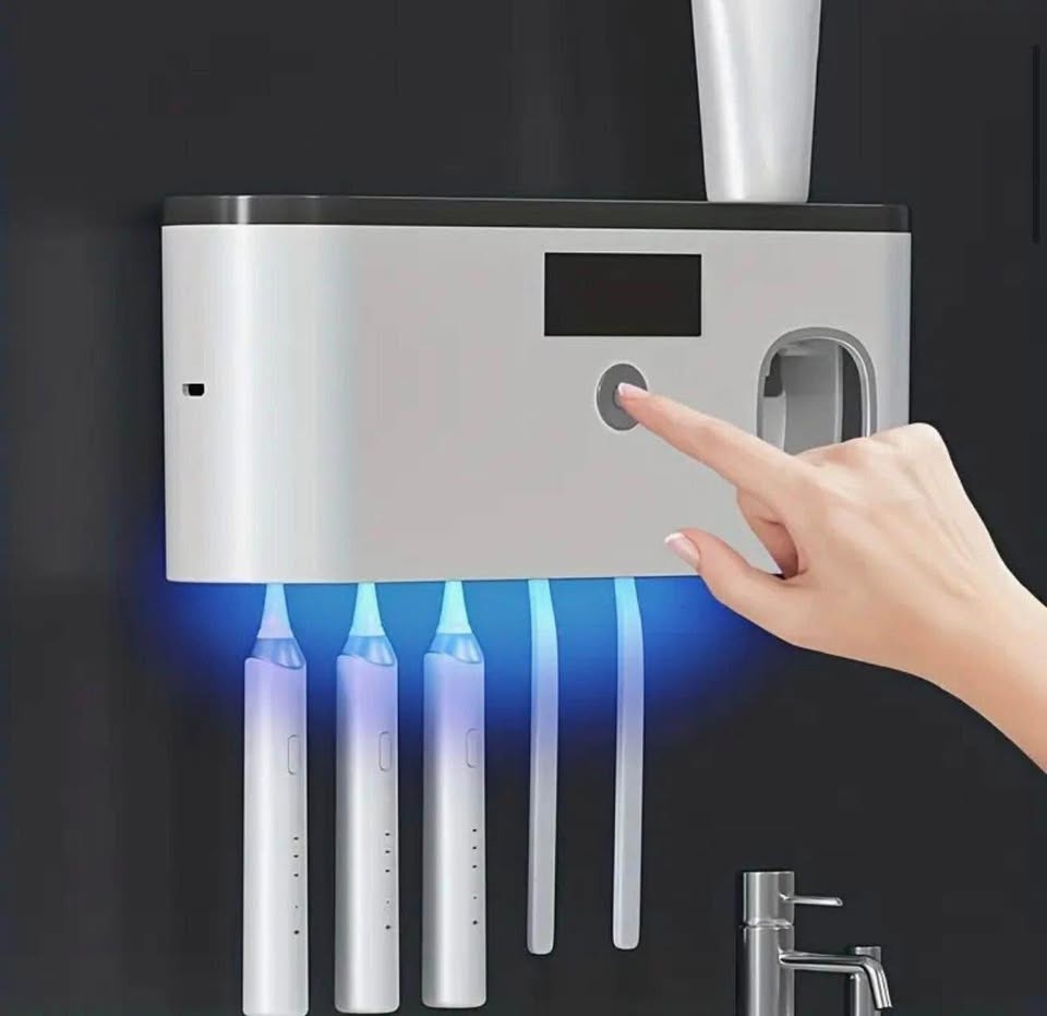 Smart Toothbrush Sanitizer w/ Dispenser - photo 2