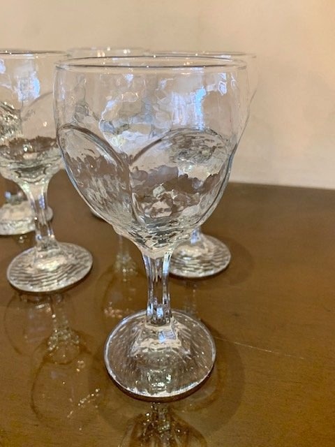 Libbey Chivalry Wine Glasses - Set of 8