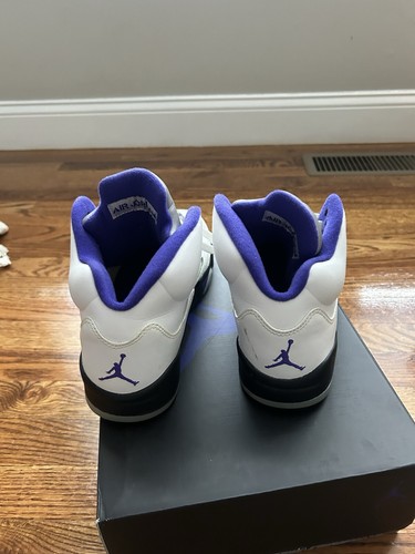 Jordan 5 Concords (Black, Purple, White) - photo 3