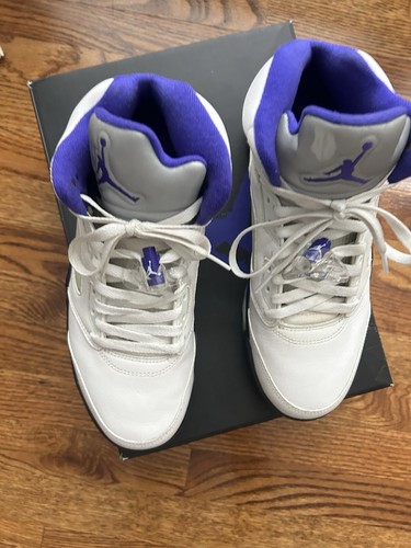 Jordan 5 Concords (Black, Purple, White) - photo 5