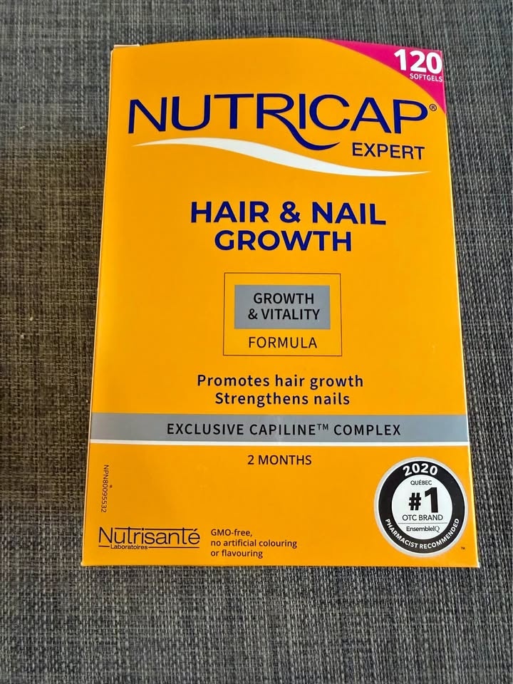 Nutricap Expert Hair & Nail Growth (90 Softgels Left) – Exp 11/2