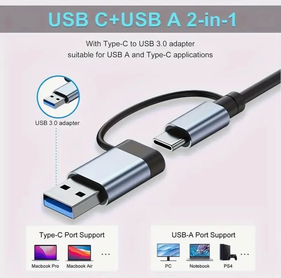 8-in-1 USB Hub with Card Reader - photo 3