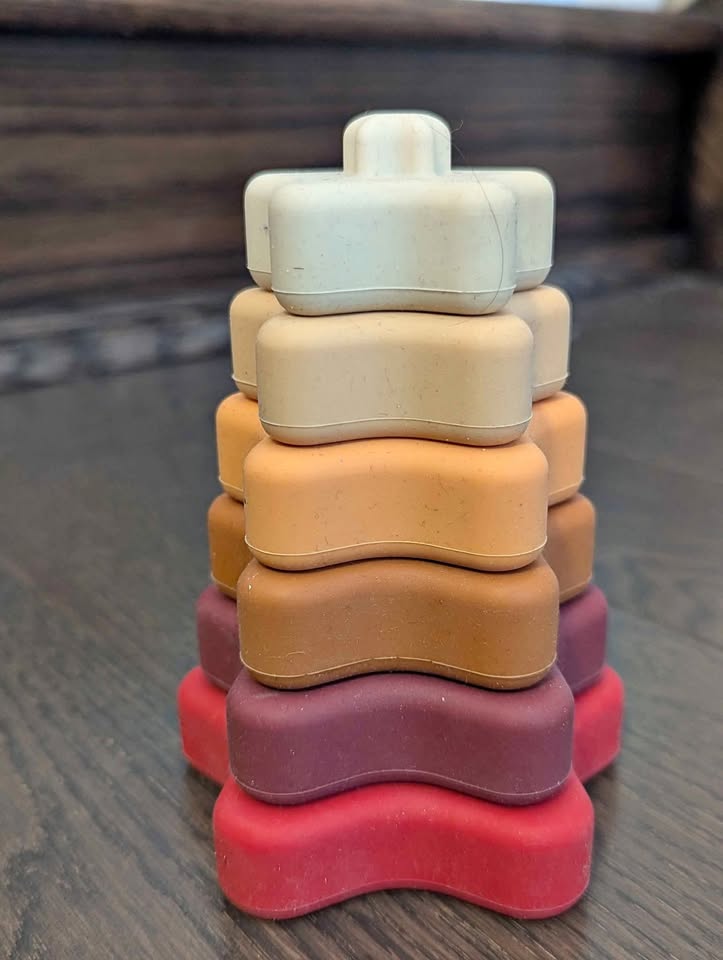 Baby Toy - Silicon Star Stacker