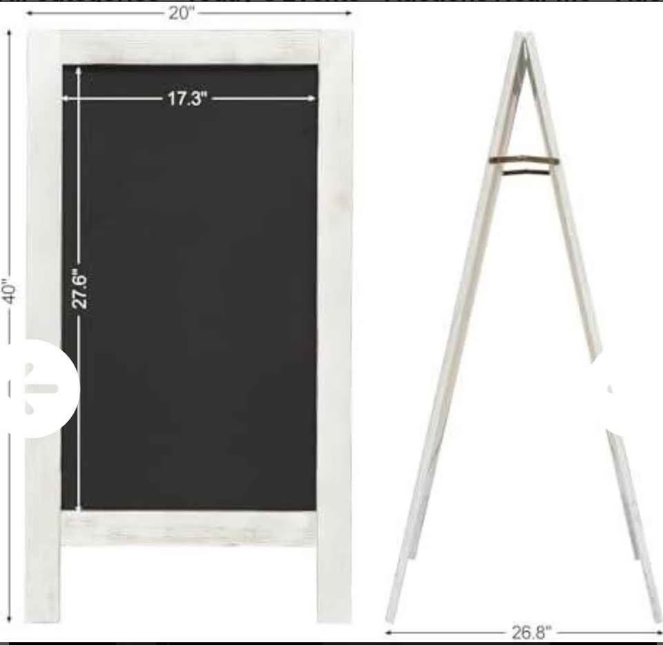Magnetic Restaurant Wedding Chalkboard Sign - photo 2