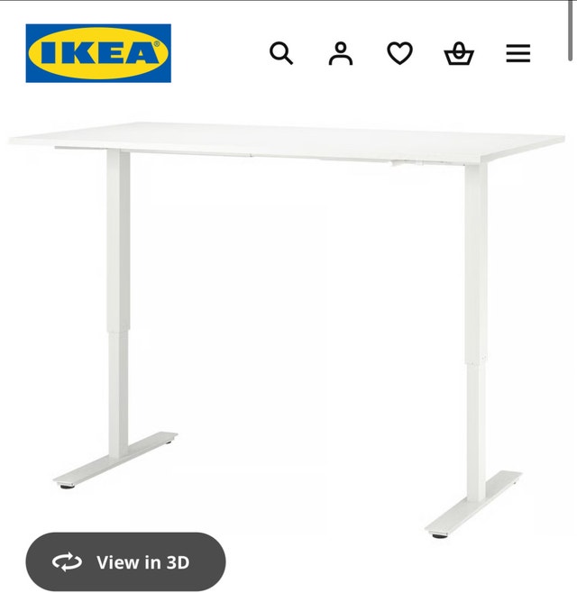 IKEA SKARSTA Sit/Stand Desk Underframe