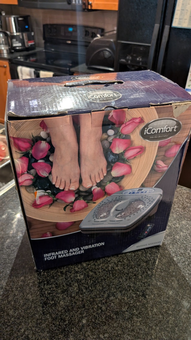 iComfort Infrared & Vibration Foot Massager