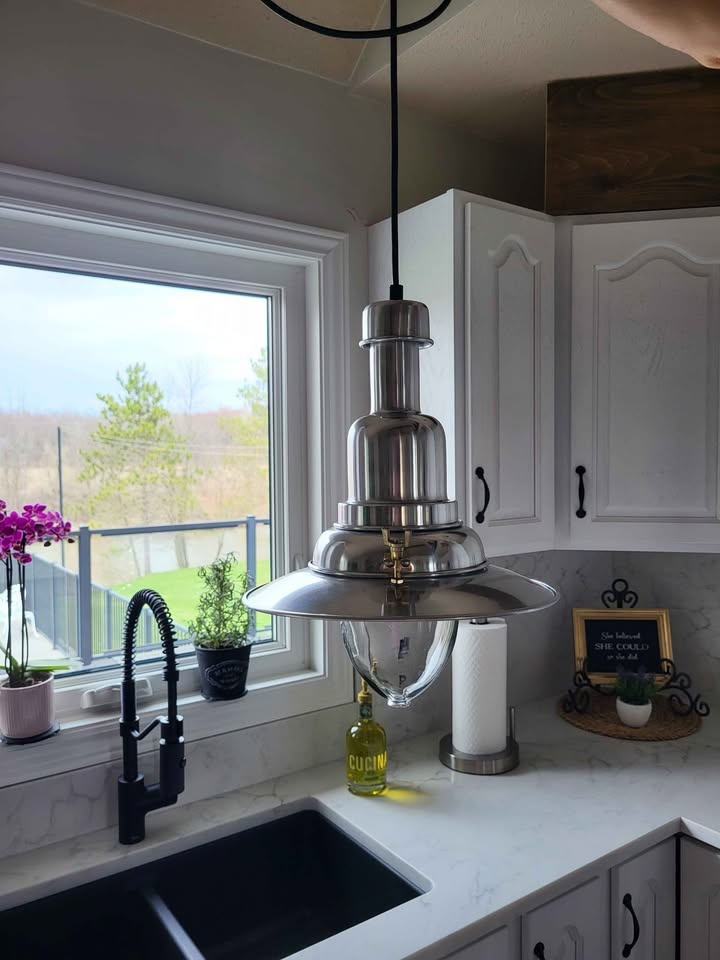 3 Stainless Steel Pendant Light Fixtures