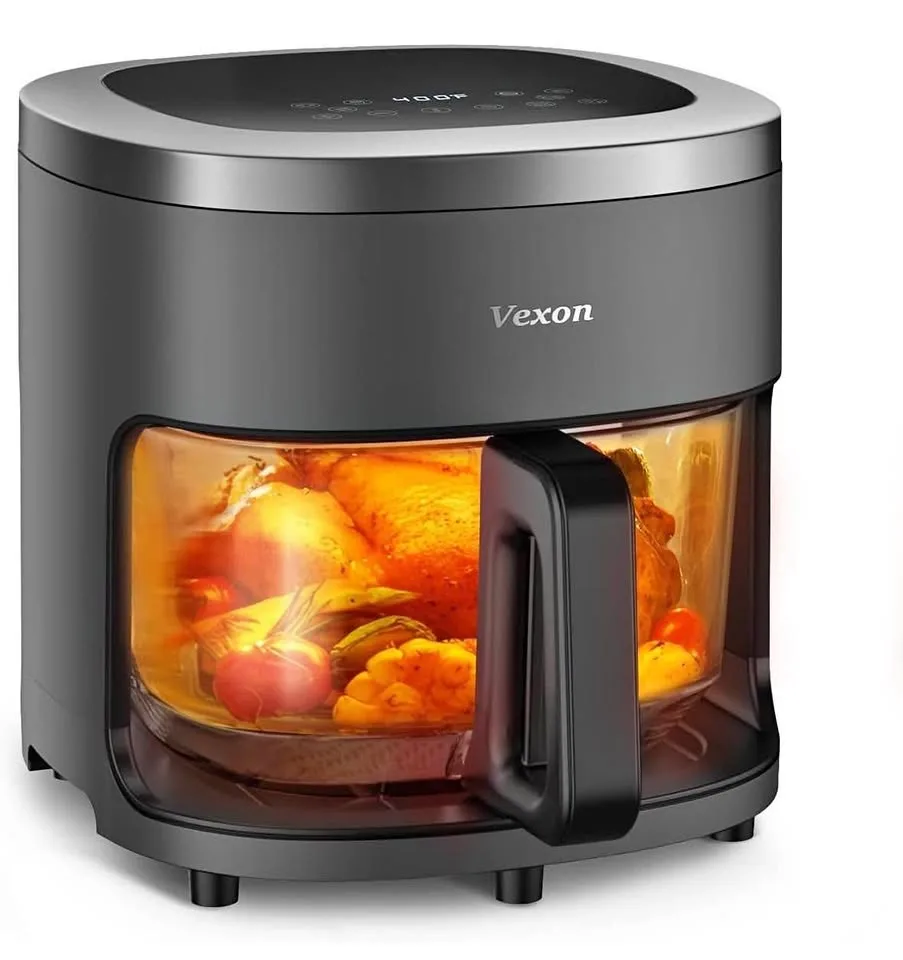6-IN-1 Glass Air Fryer, 4.5QT Air Fryer thumbnail