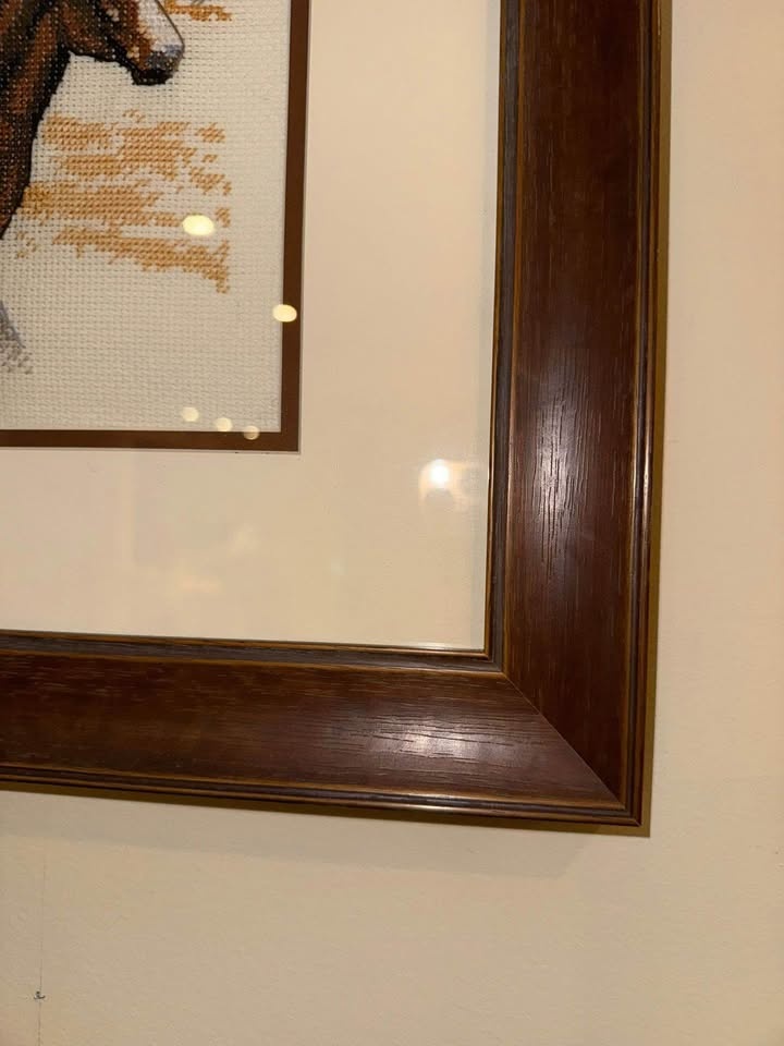 HORSES - Cross Stitch Wall Art - photo 4