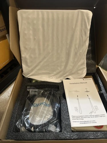 12 Inch Ceiling Mount Matte Black Rainfall Shower System - photo 4