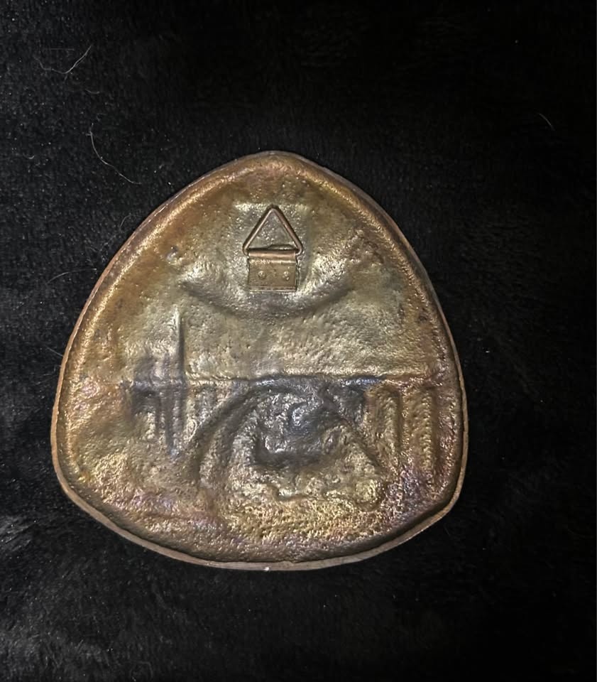 Vintage Luxembourg Souvenir Copper Wall Plate - photo 2